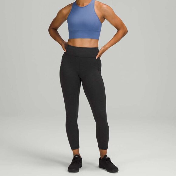 Lululemon•Invigorate High-Rise Tight 25"•Heather Black•Pocket Everlux•10/10EUC•6 - Picture 3 of 16